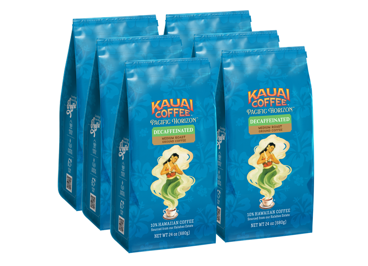 Kauai Coffee® Pacific Horizon- Decaf - Medium Roast - Ground