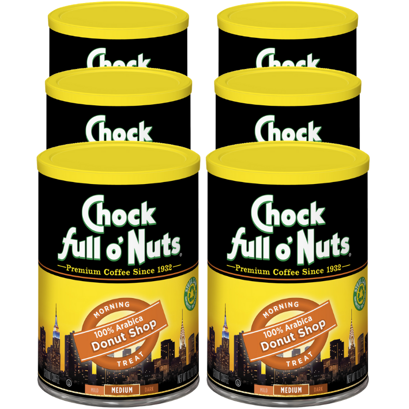 Chock full o’Nuts® Coffee Donut Shop Medium Roast Ground Premi Massimo