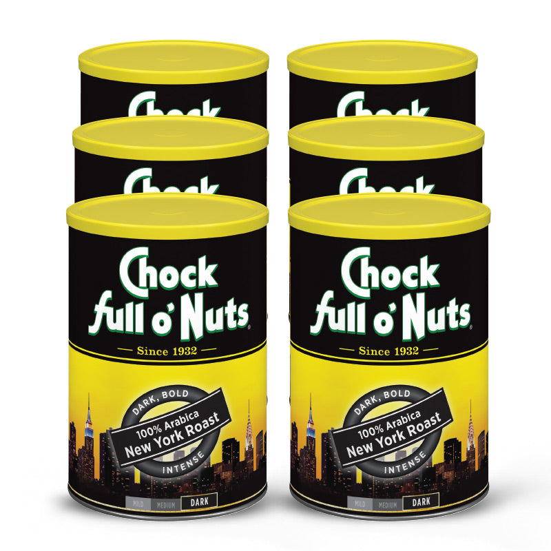 Chock full o’Nuts® Coffee New York Roast Dark Roast Ground Pre