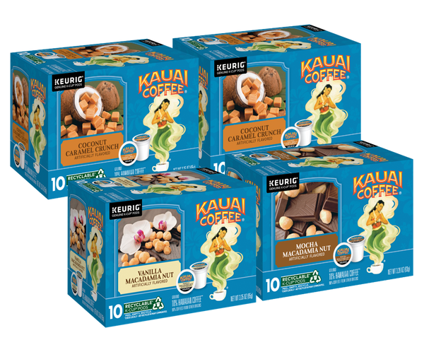NEW-Kauai Coffee® K-Cup® Pods - Flavor Variety Pack – Massimo