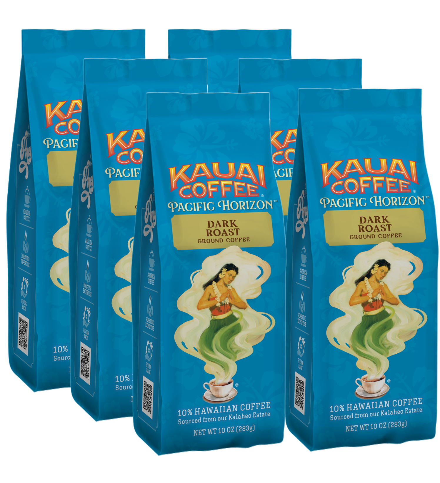 Kauai Coffee® Pacific Horizon - Koloa Estate - Dark Roast - Ground