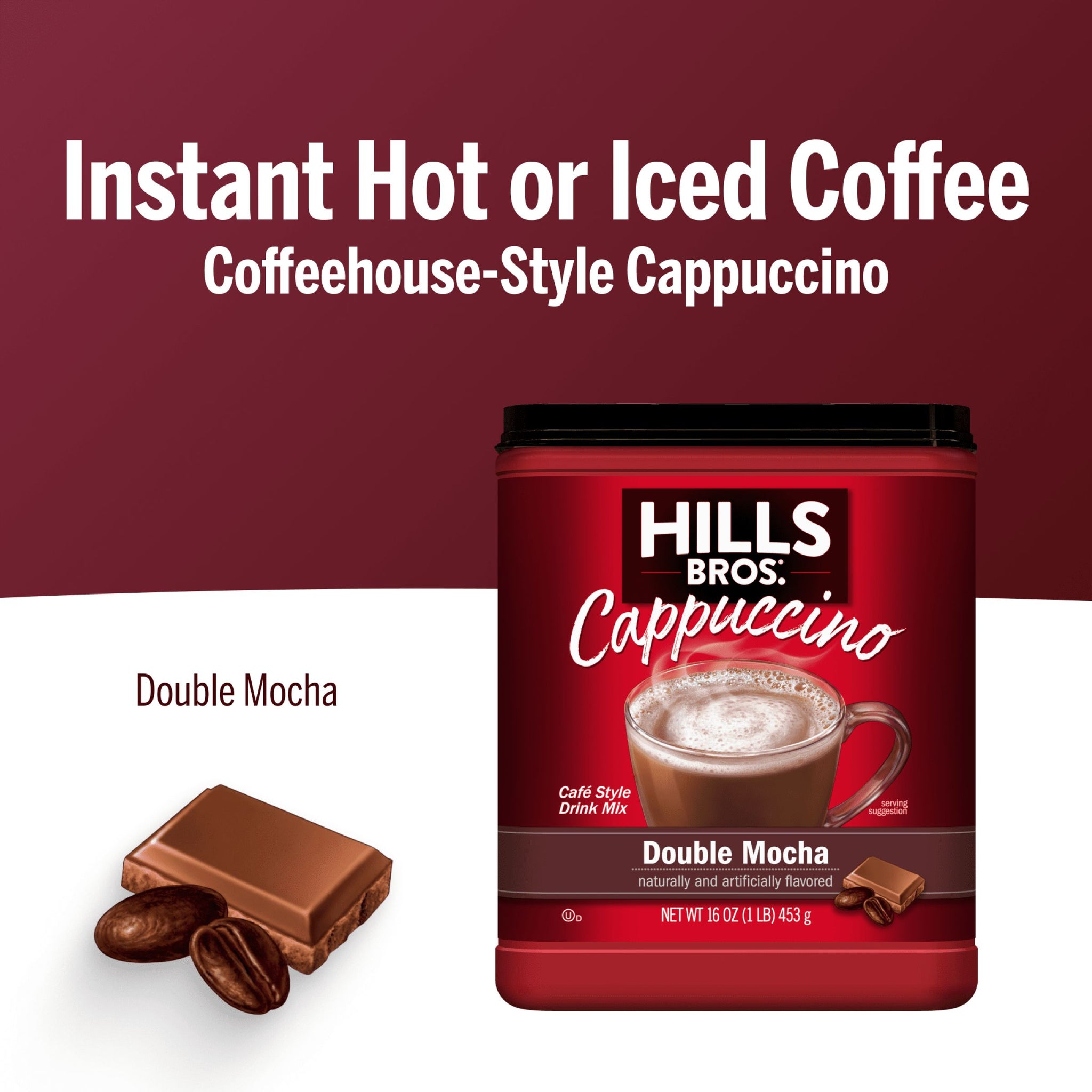 Hills Bros.® Instant Cappuccino Mix - Double Mocha – Massimo
