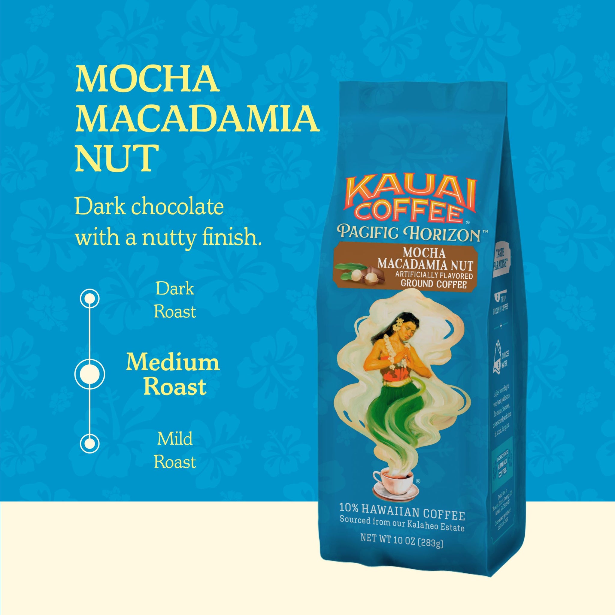Kauai Coffee® Pacific Horizon - Mocha Macadamia Nut Flavor