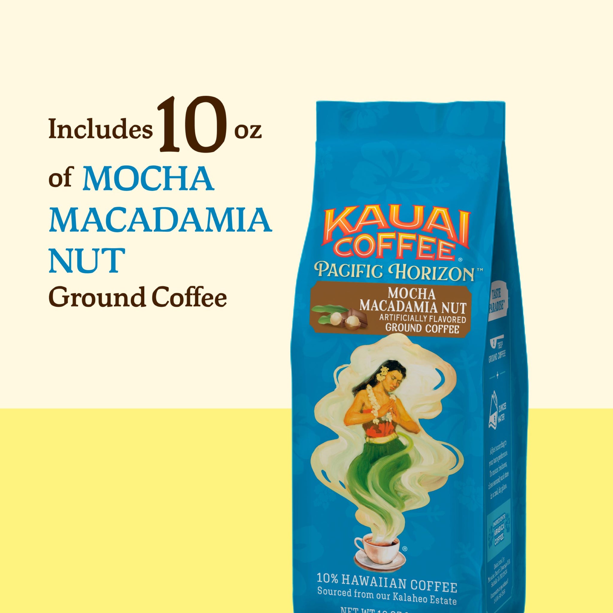 Kauai Coffee® Pacific Horizon - Mocha Macadamia Nut Flavor