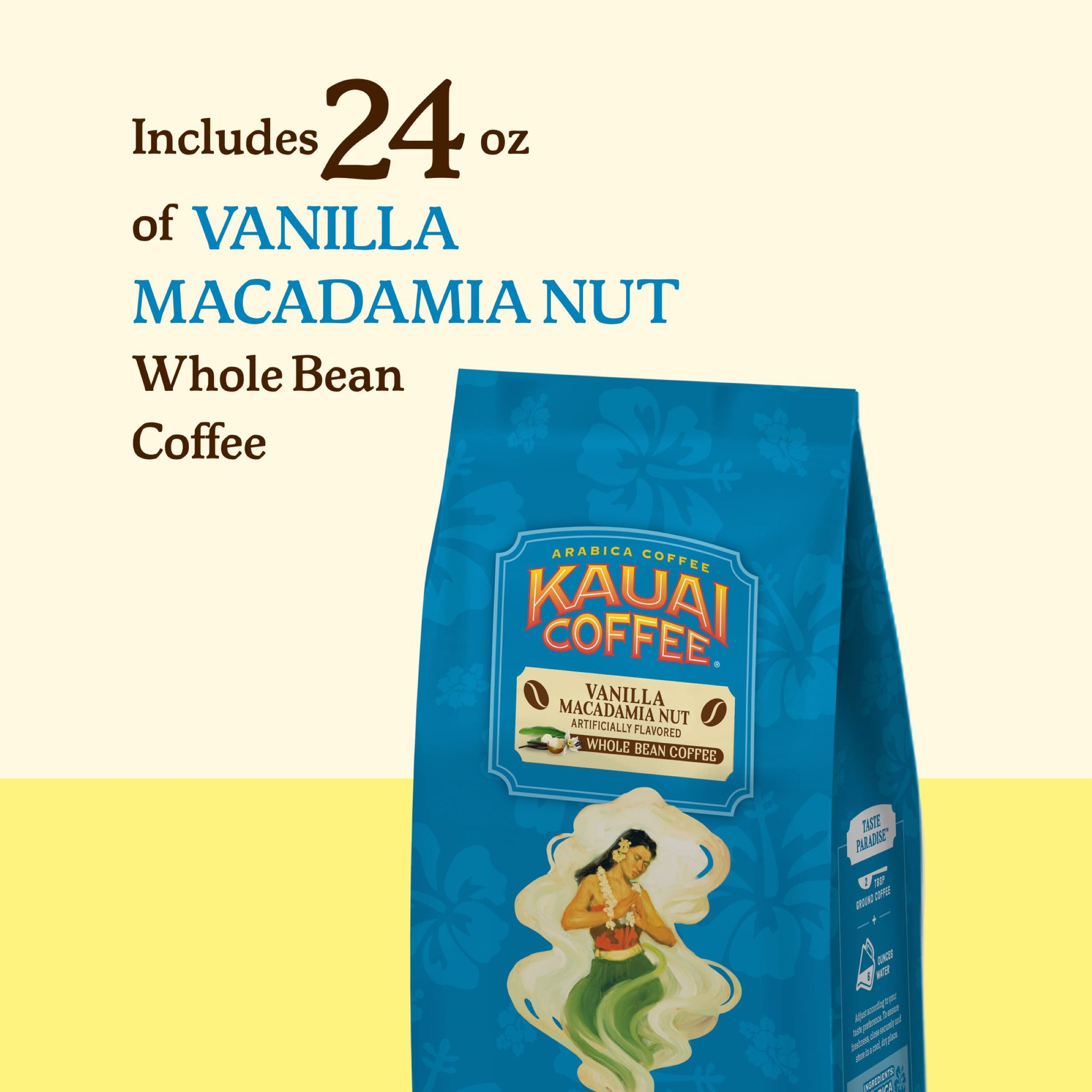 Kauai Coffee® Pacific Horizon - Vanilla Macadamia Nut Flavor