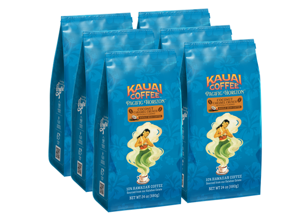 Kauai Coffee® Pacific Horizon - Coconut Caramel Crunch Flavor