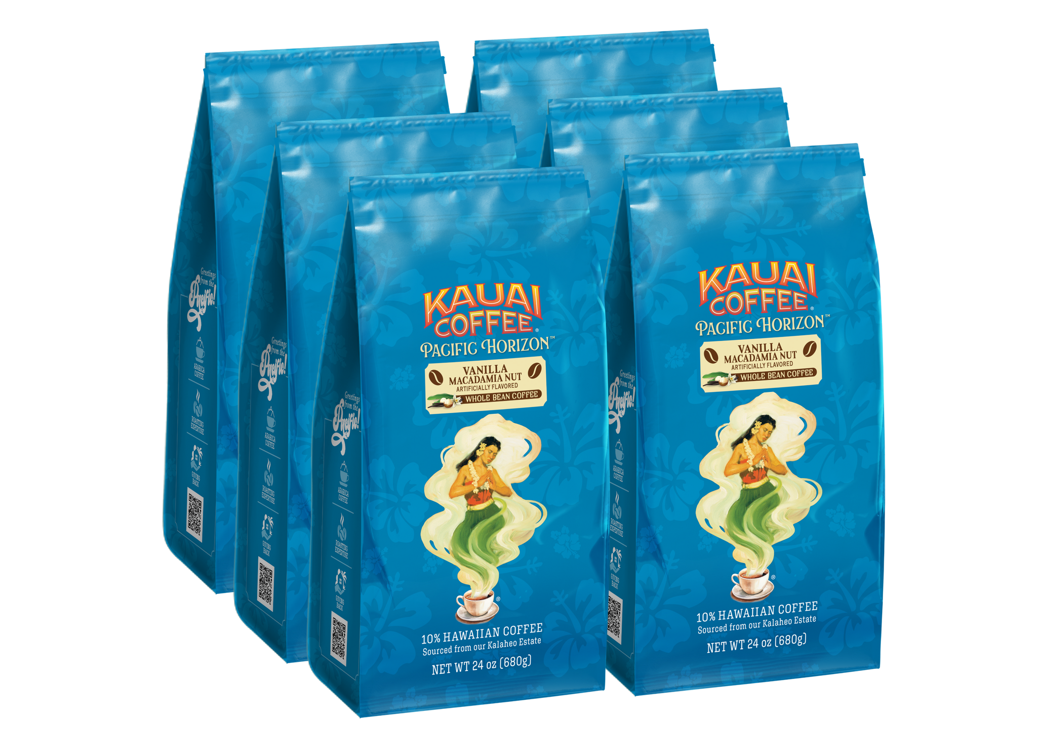 Kauai Coffee® Pacific Horizon - Vanilla Macadamia Nut Flavor Kauai Coffee® Pacific Horizon - Vanilla Macadamia Nut Flavor