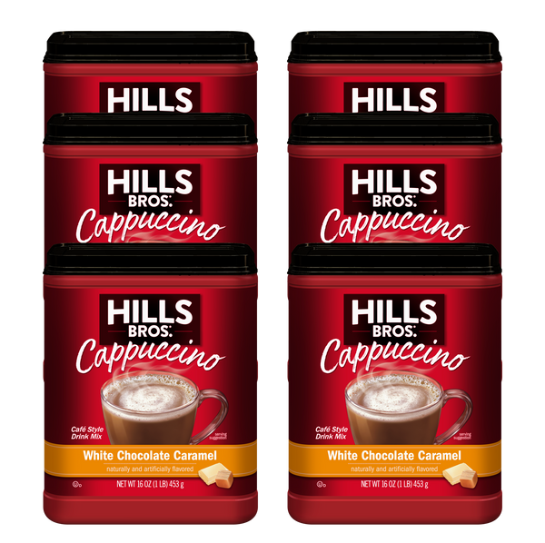 Hills Bros.® Instant Cappuccino Mix - White Chocolate Caramel