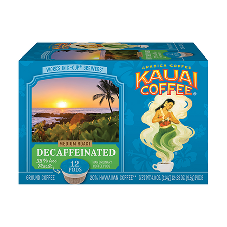 kauai coffee decaf k cups