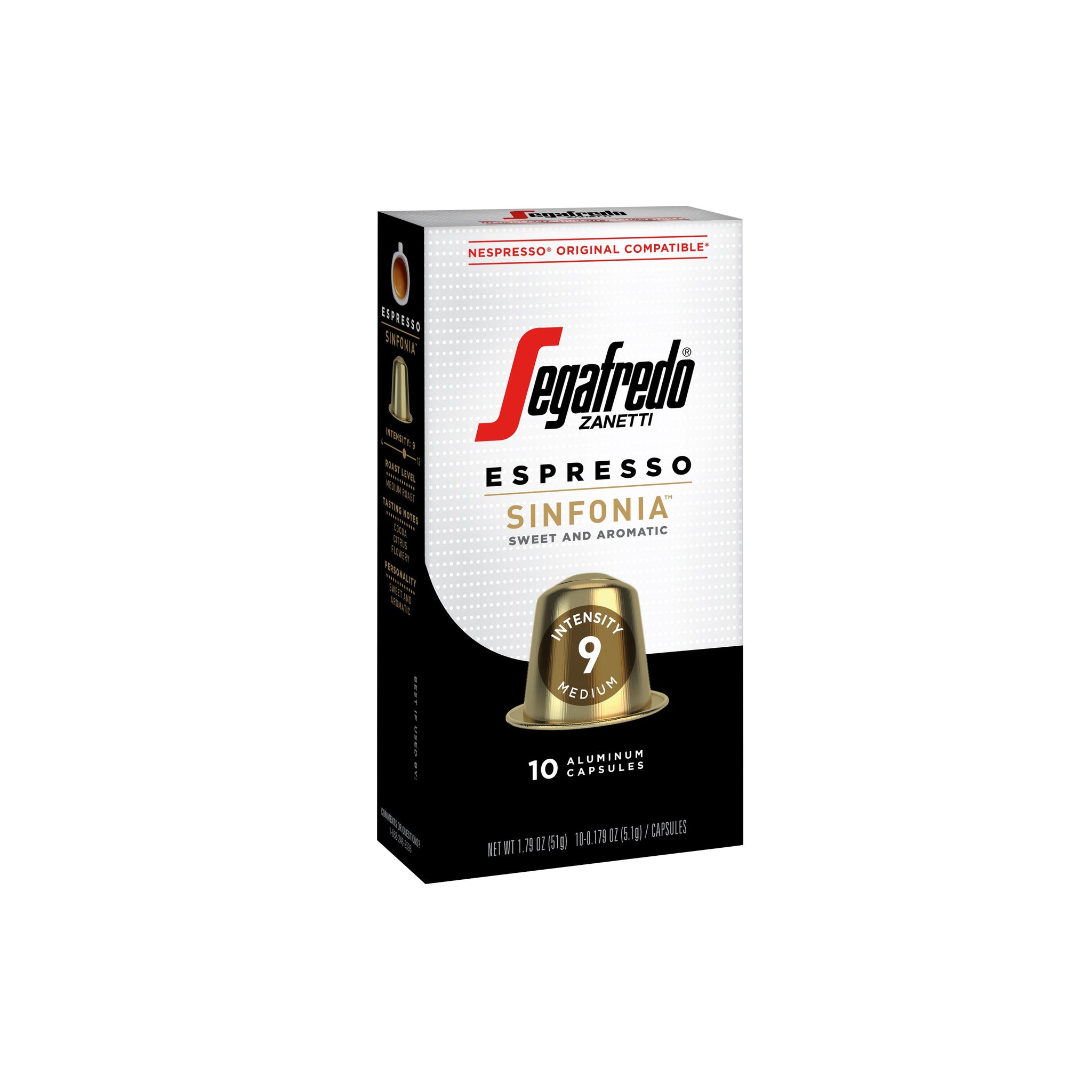 Segafredo Zanetti® - Sinfonia™ - Intensity 9 – Massimo