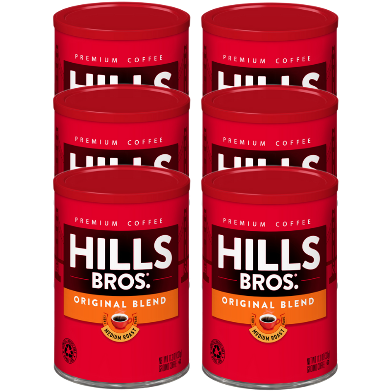 Hills Bros.® Coffee - Original Blend - Medium Roast - Ground